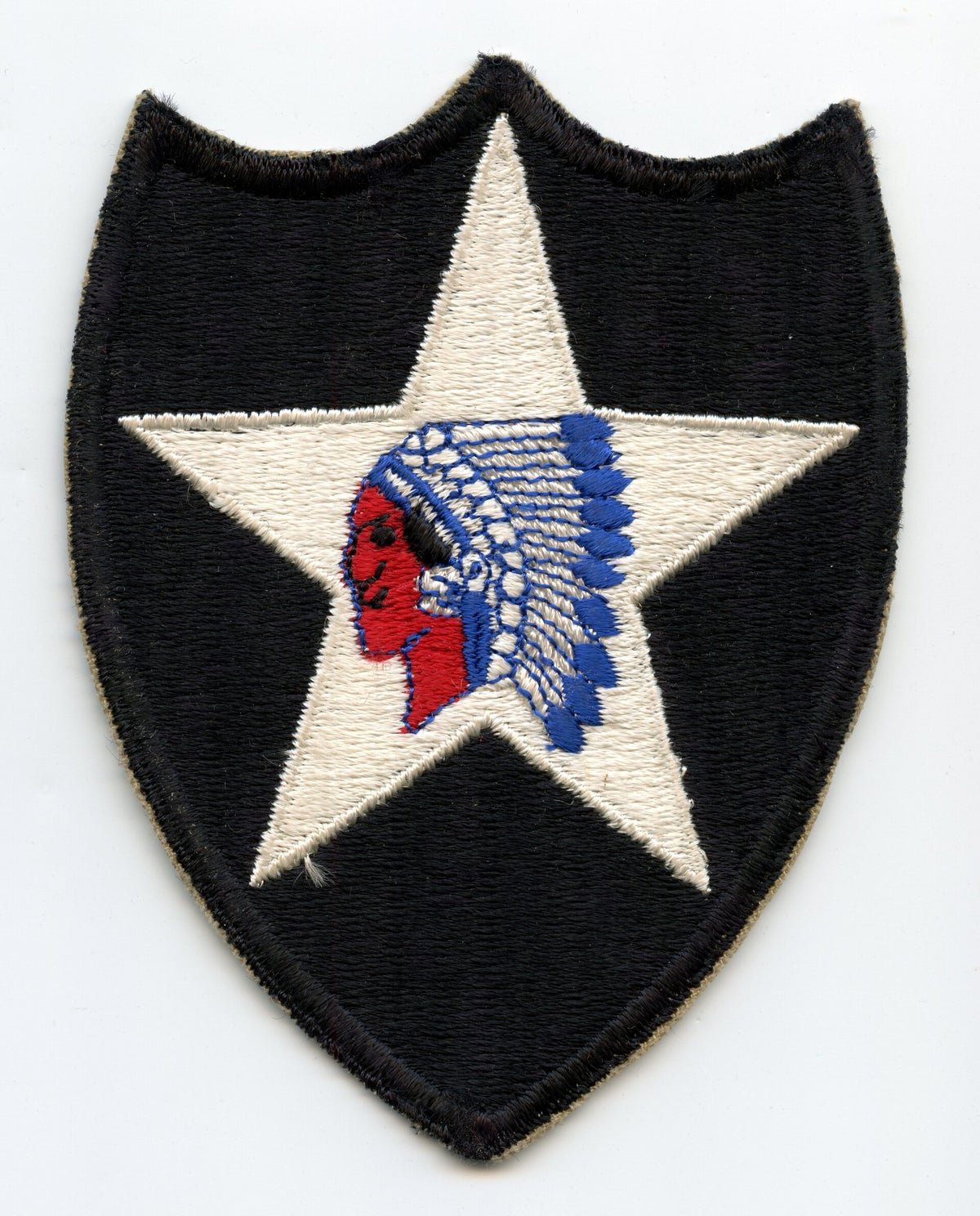 WW2 2nd Infantry Division Patch | Chasing Militaria