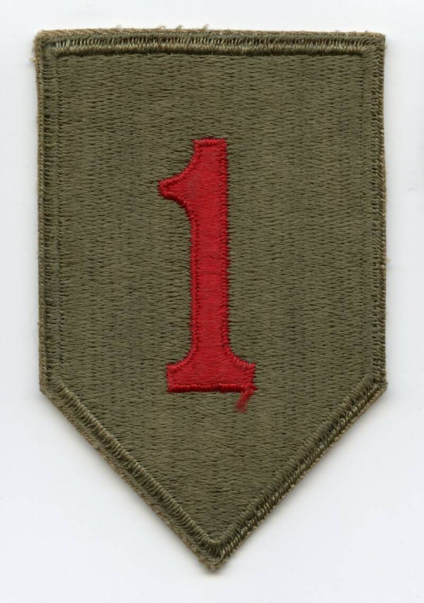 WW2 1st Infantry Division Patch