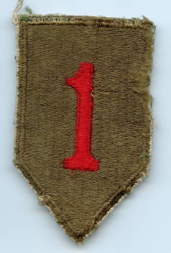 WW2 1st Infantry Division Patch