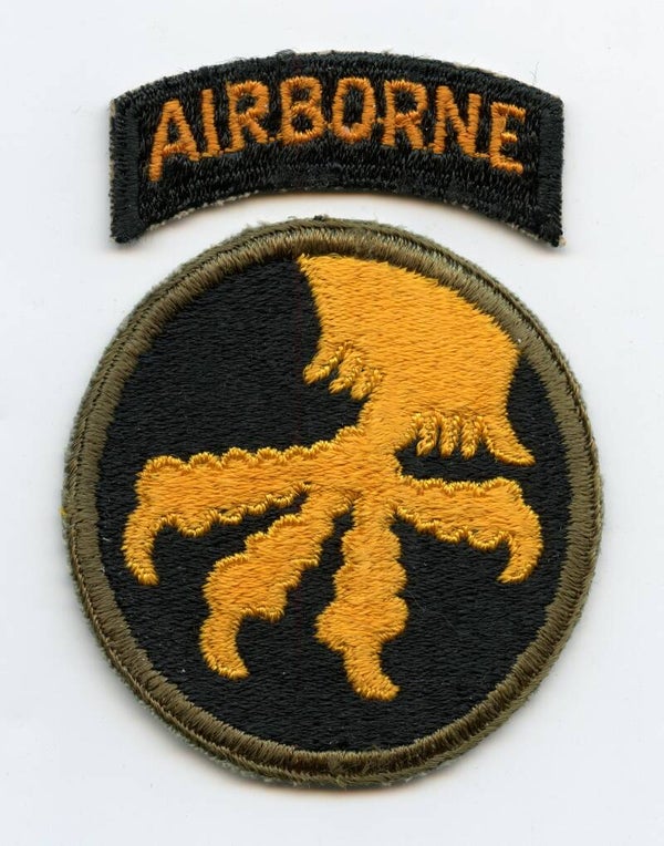 WW2 17th Airborne Division Patch
