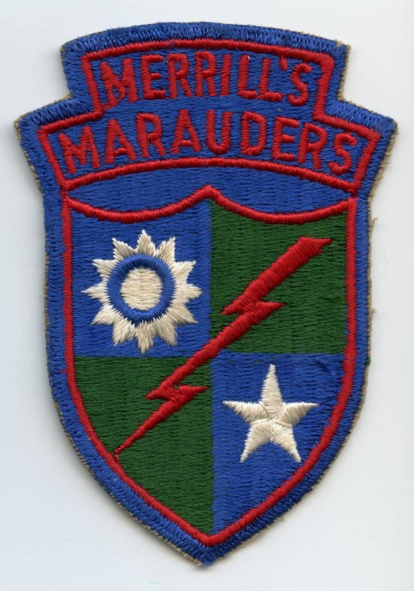 WW2 Merrill’s Marauders Patch