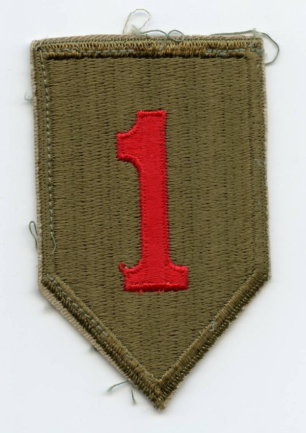 WW2 1st Infantry Division Patch