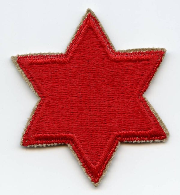 WW2 6th Infantry Division Patch