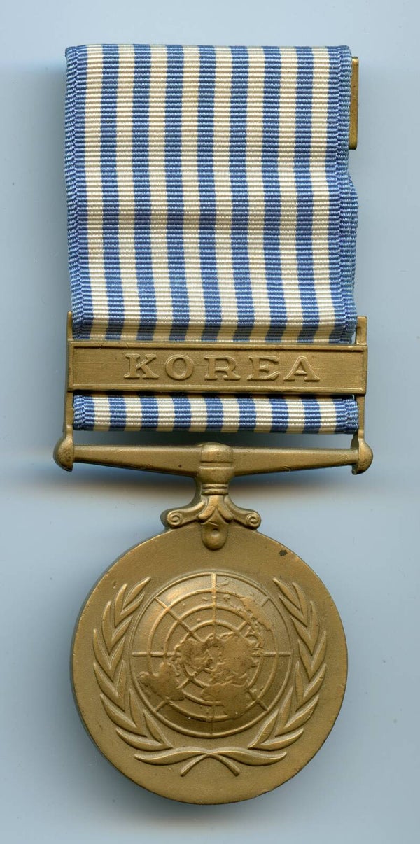 Post WW2 United Nations Service Medal for Korea