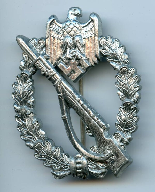 MINT Infantry Assault Badge in Silver by ShuCo 41