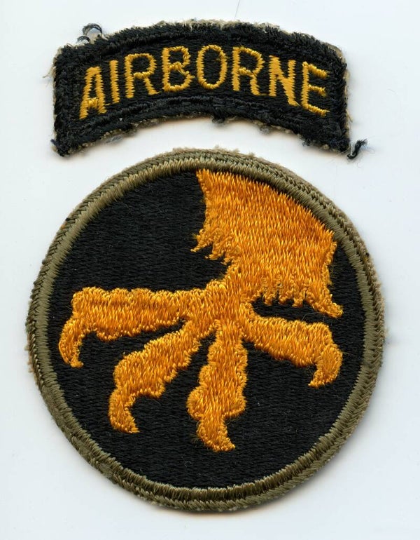 WW2 17th Airborne Division Patch