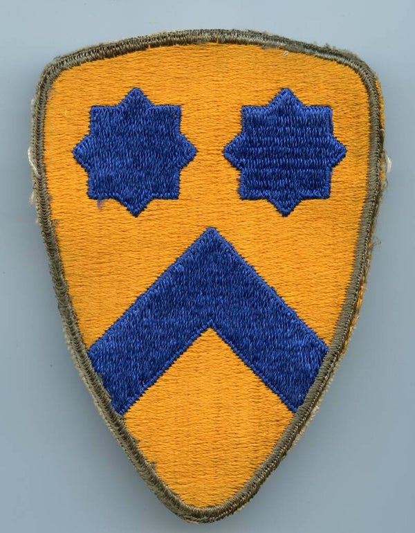 WW2 2nd Cavalry Division Patch