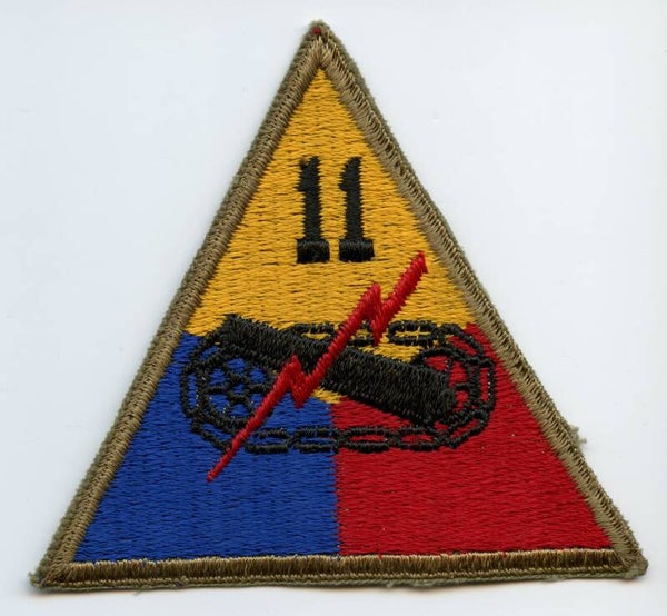 WW2 11th Armored Division Patch