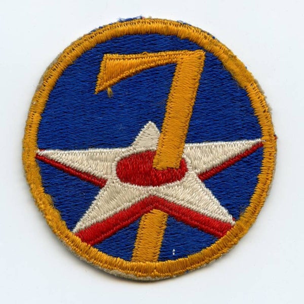 WW2 7th Air Force Patch