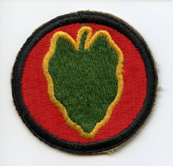 WW2 24th Infantry Division Patch