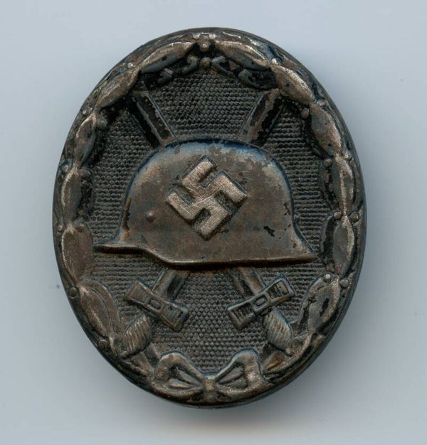 Wound badge in black "L/14" by Friedrich Orth