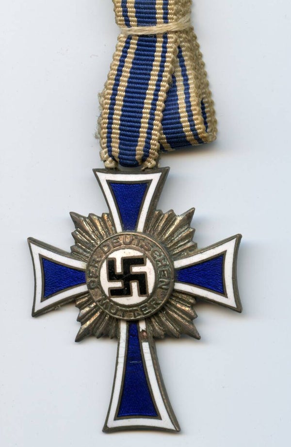 Mothers Cross in Silver