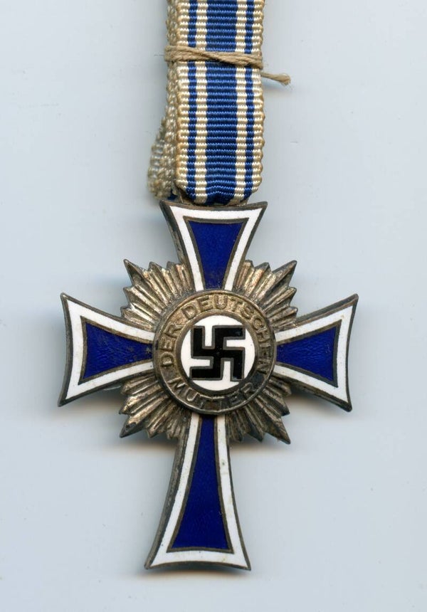 Mothers Cross in Silver