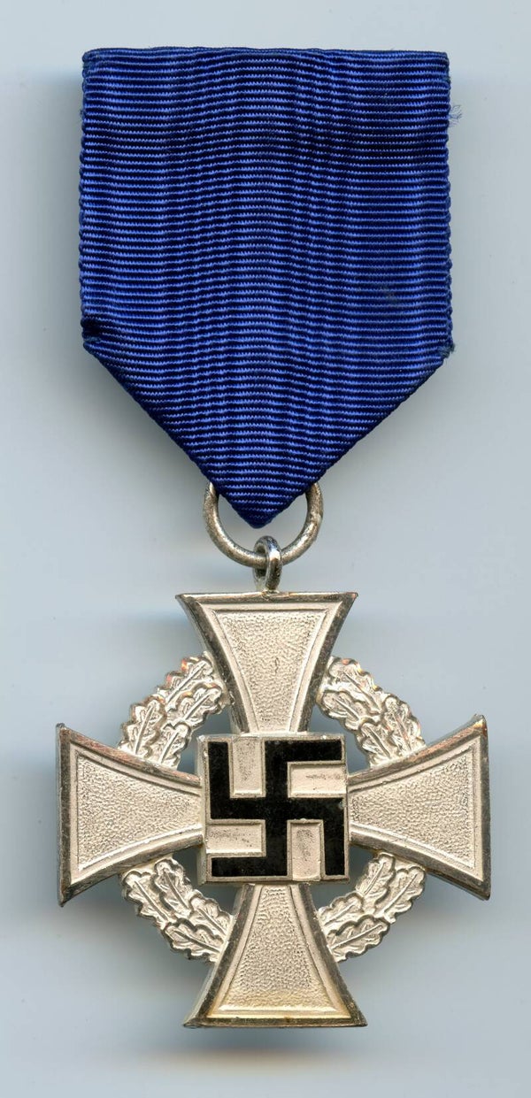 25 Years Faithful Service Medal