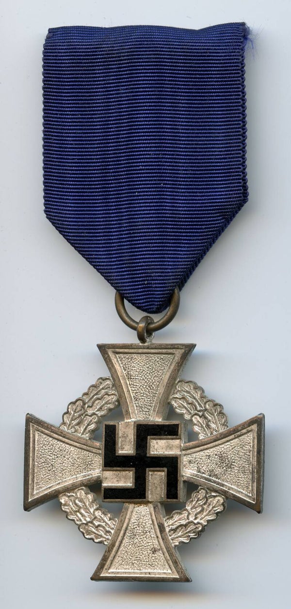 25 Years Faithful Service Medal