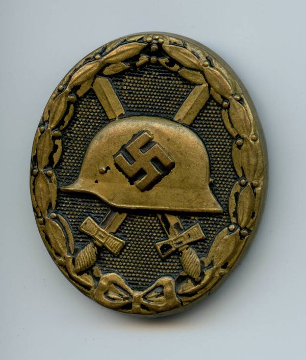 Wound badge in black "30" by Hauptmünzamt Wien