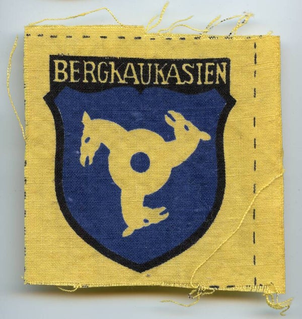 Printed Volunteer Shield "Bergkaukasien"