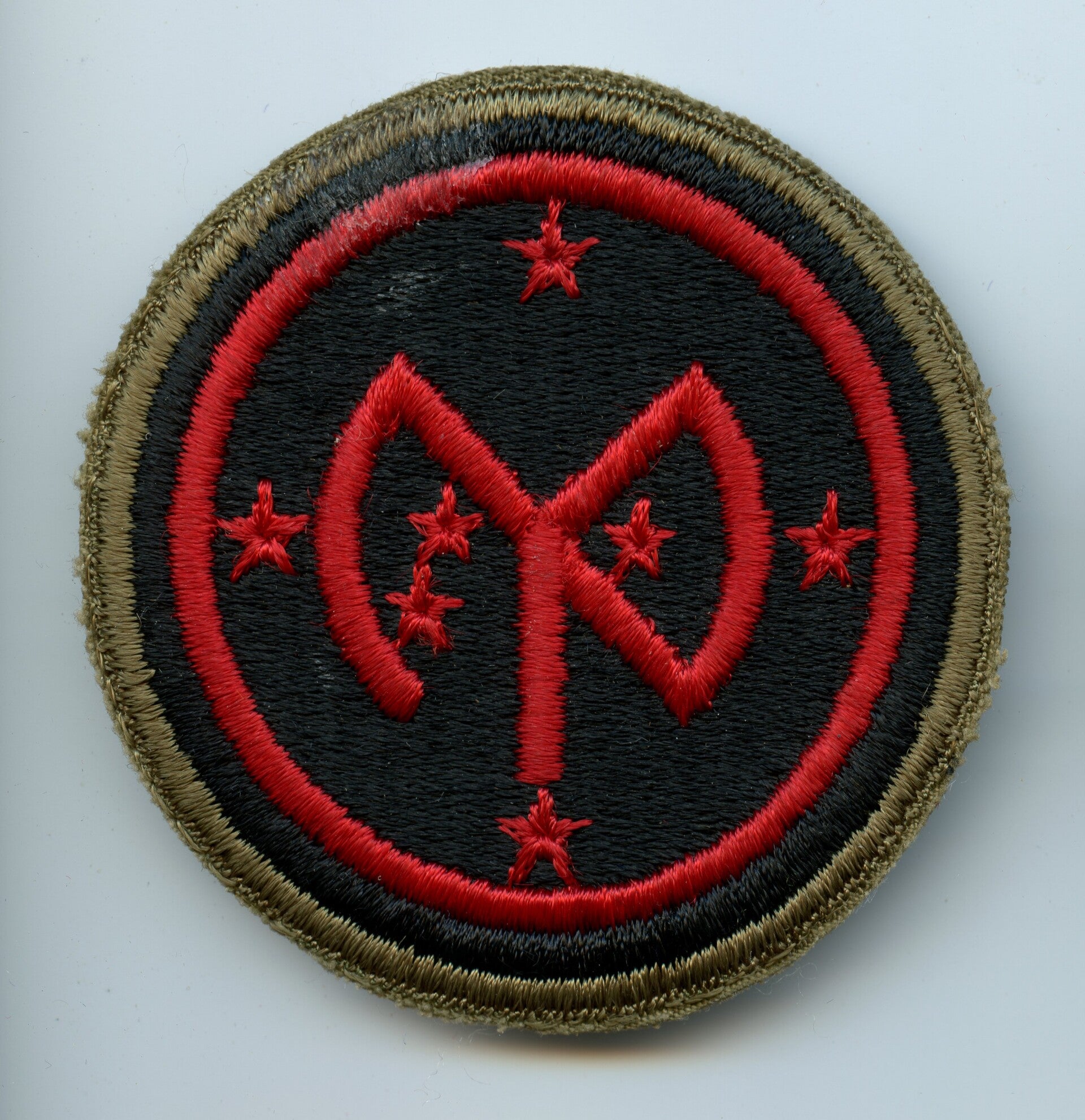 WW2 27th Infantry Division Patch (Greenback)