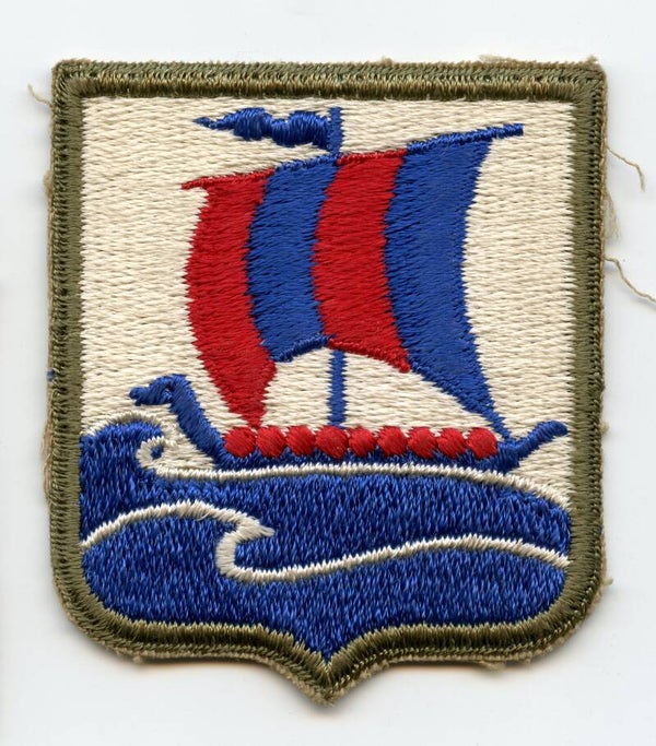 WW2 99th Infantry Battalion Patch (OD Border Variant)