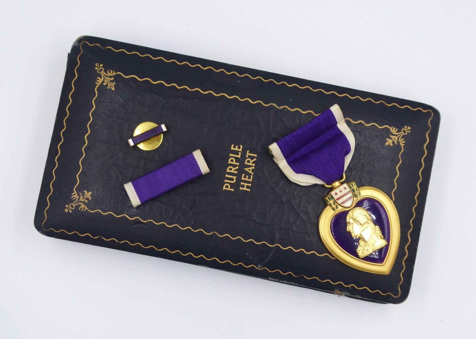 WW2 Cased Purple Heart Medal
