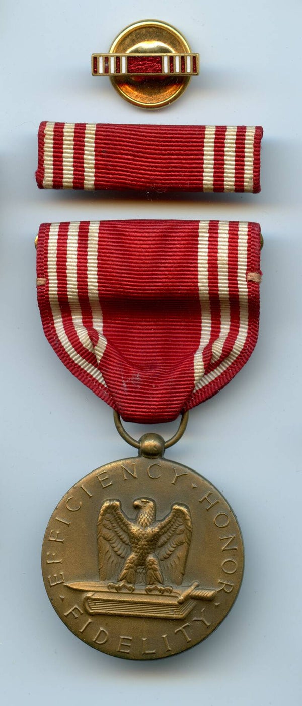 WW2 Good Conduct Medal Set
