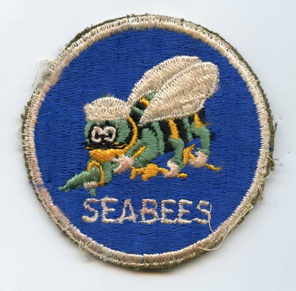 WW2 Navy Seabees Patch