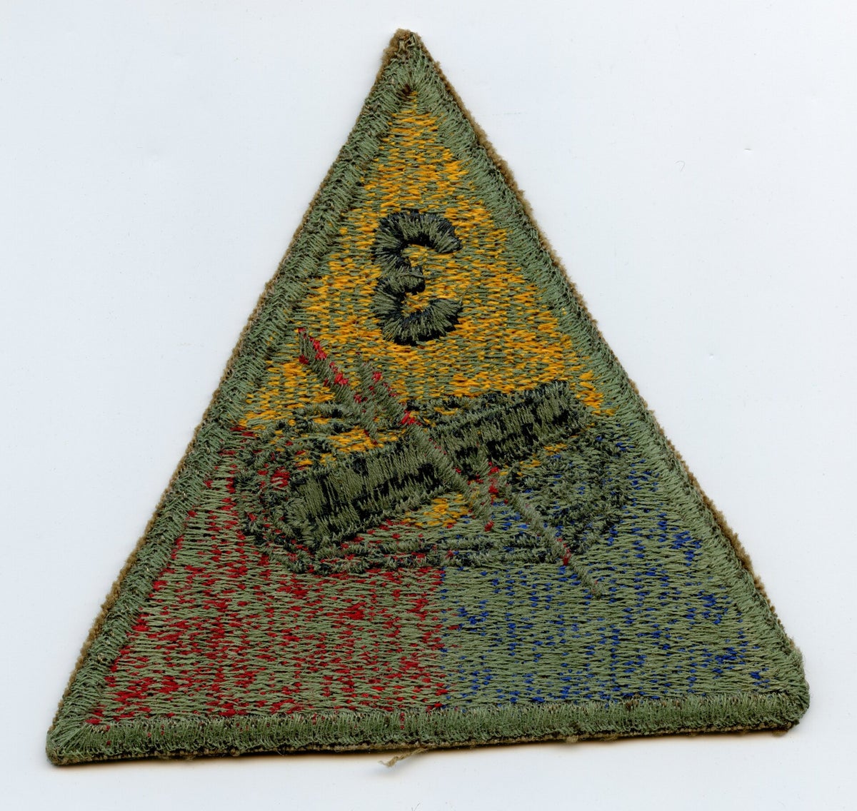 WW2 3rd Armored Division Patch (Greenback) | Chasing Militaria