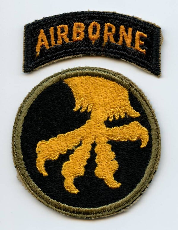WW2 17th Airborne Division Patch