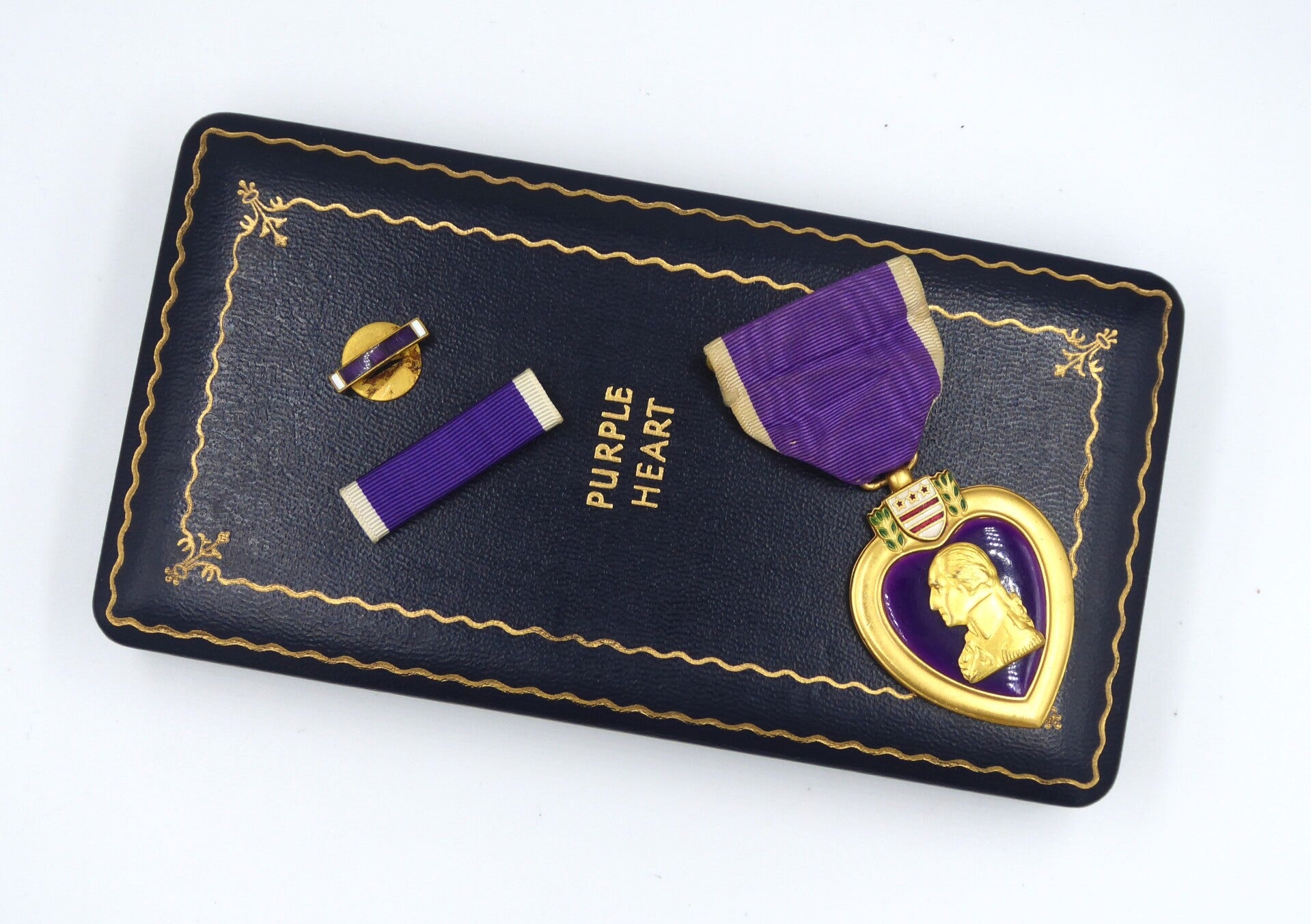 WW2 Cased Purple Heart Medal