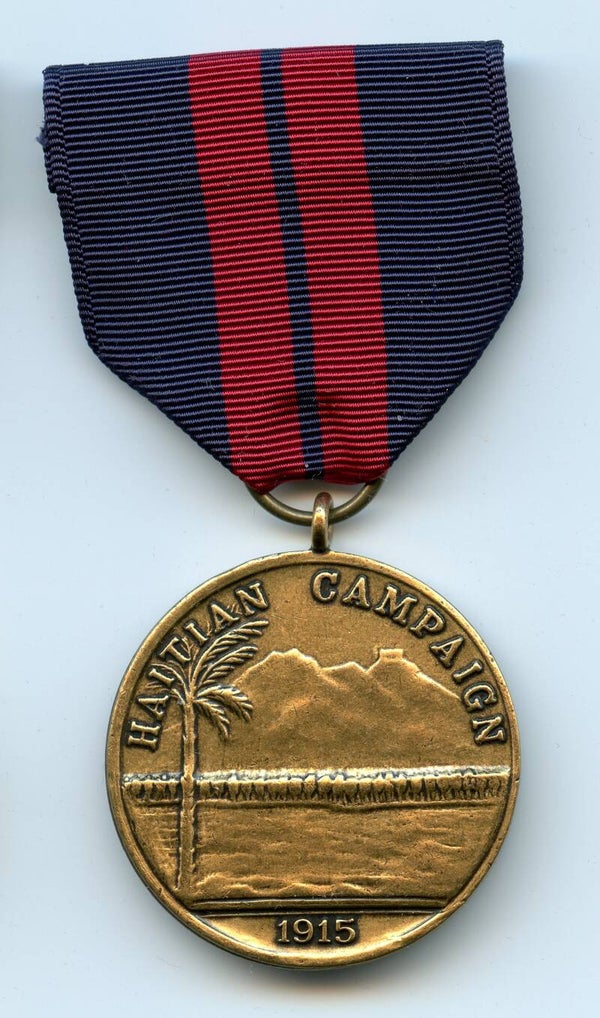 Modern Era Haitian Campaign Medal "1915" (Navy)