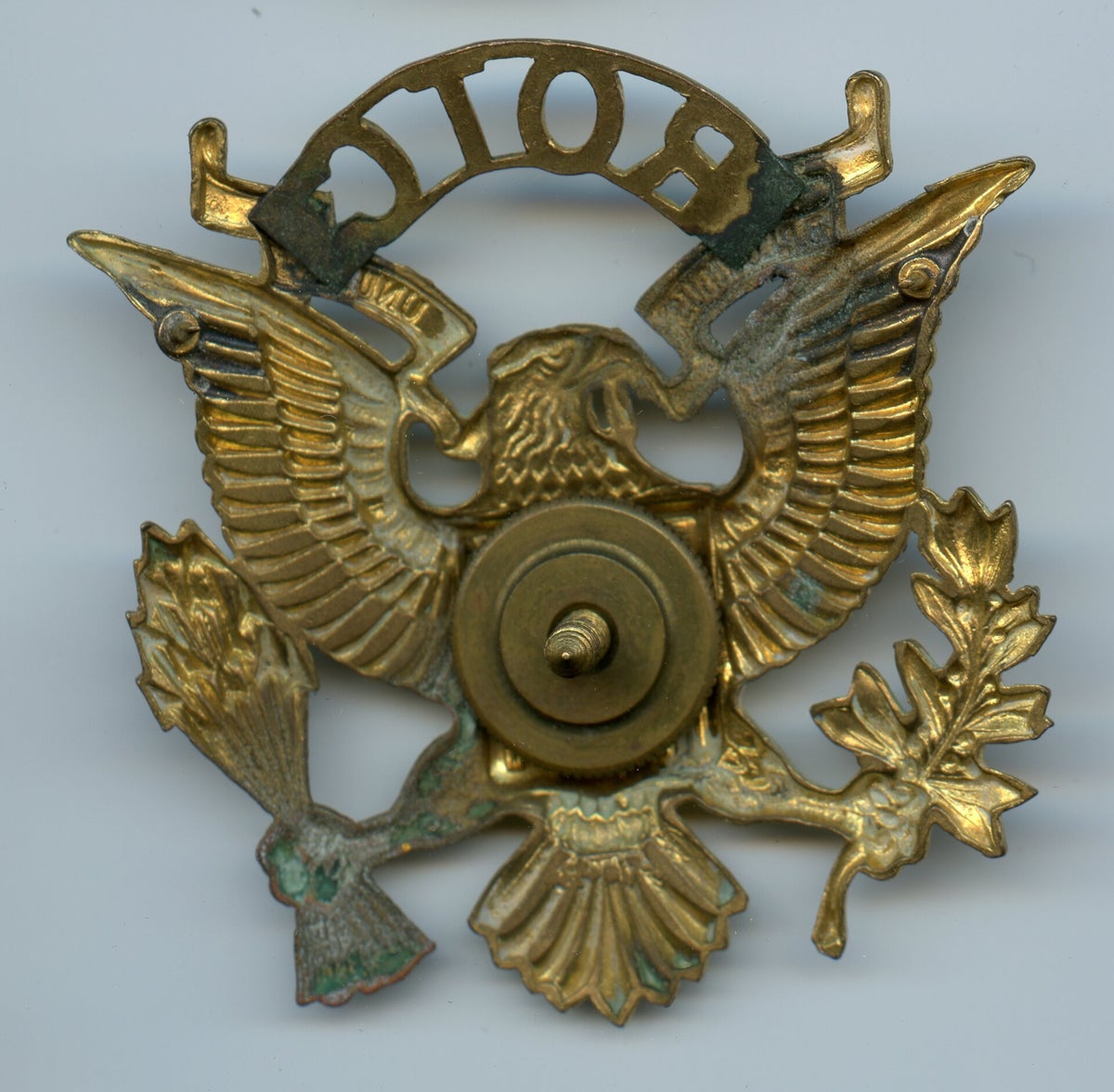 WW2 ROTC Visor Cap Badge | Chasing Militaria