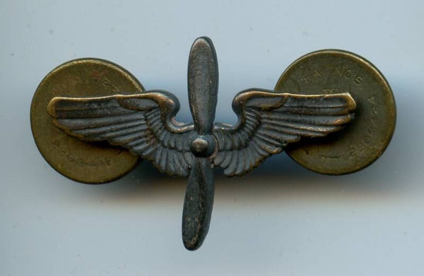 WW2 Army Air Force Officer Collar Pin (Amico)