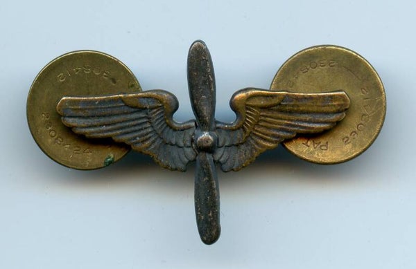 WW2 Army Air Force Officer Collar Pin (Amico)