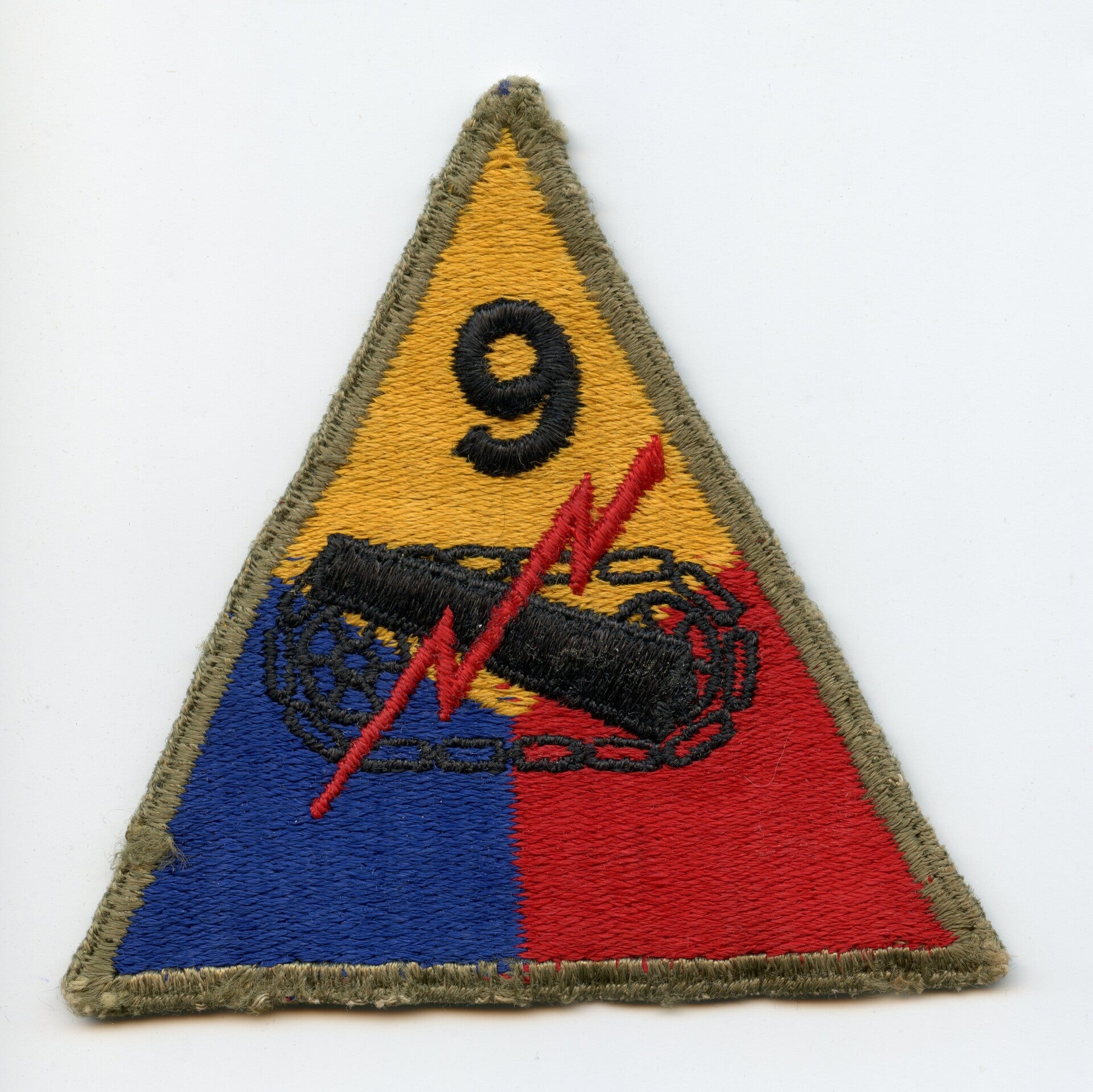 WW2 9th Armored Division Patch (Greenback)