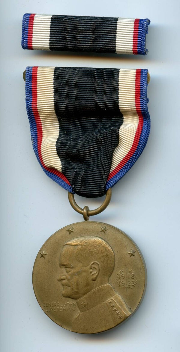 WW1 "Pershing" Occupation Medal & Ribbon Bar