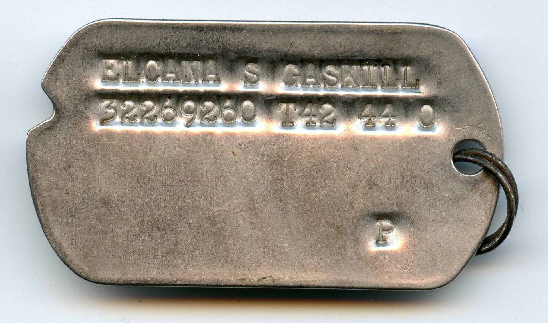 WW2 Dog Tag "Gaskill"