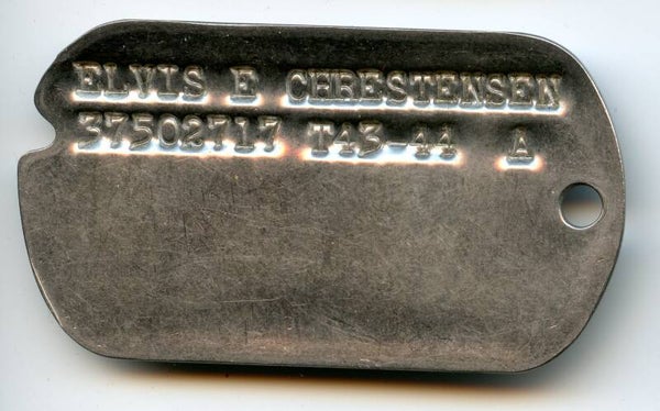 WW2 Dog Tag "Chrestensen"