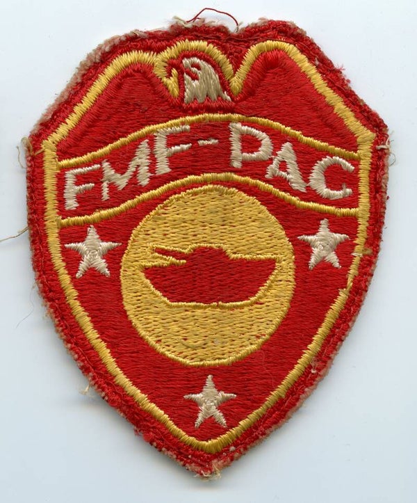 WW2 FMF Pacific Tractor Battalion Patch