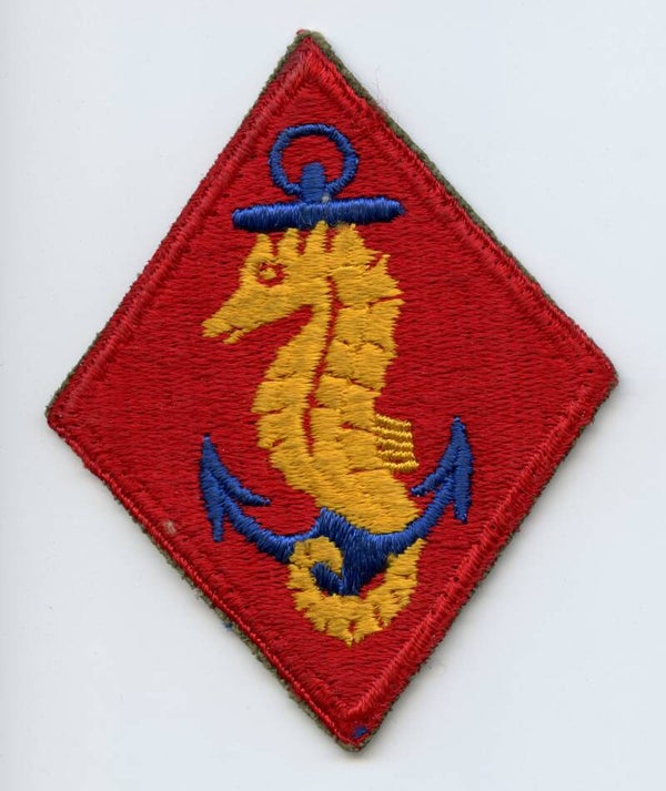 WW2 USMC Ship's Detachment "Sea Marines" Patch