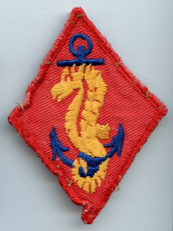 WW2 USMC Ship's Detachment "Sea Marines" Patch