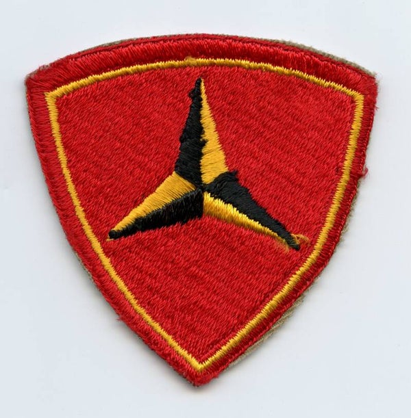 WW2 3rd Marine Division Patch