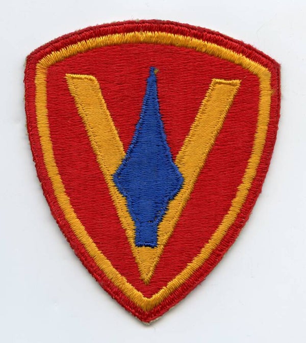 WW2 5th Marine Division Patch