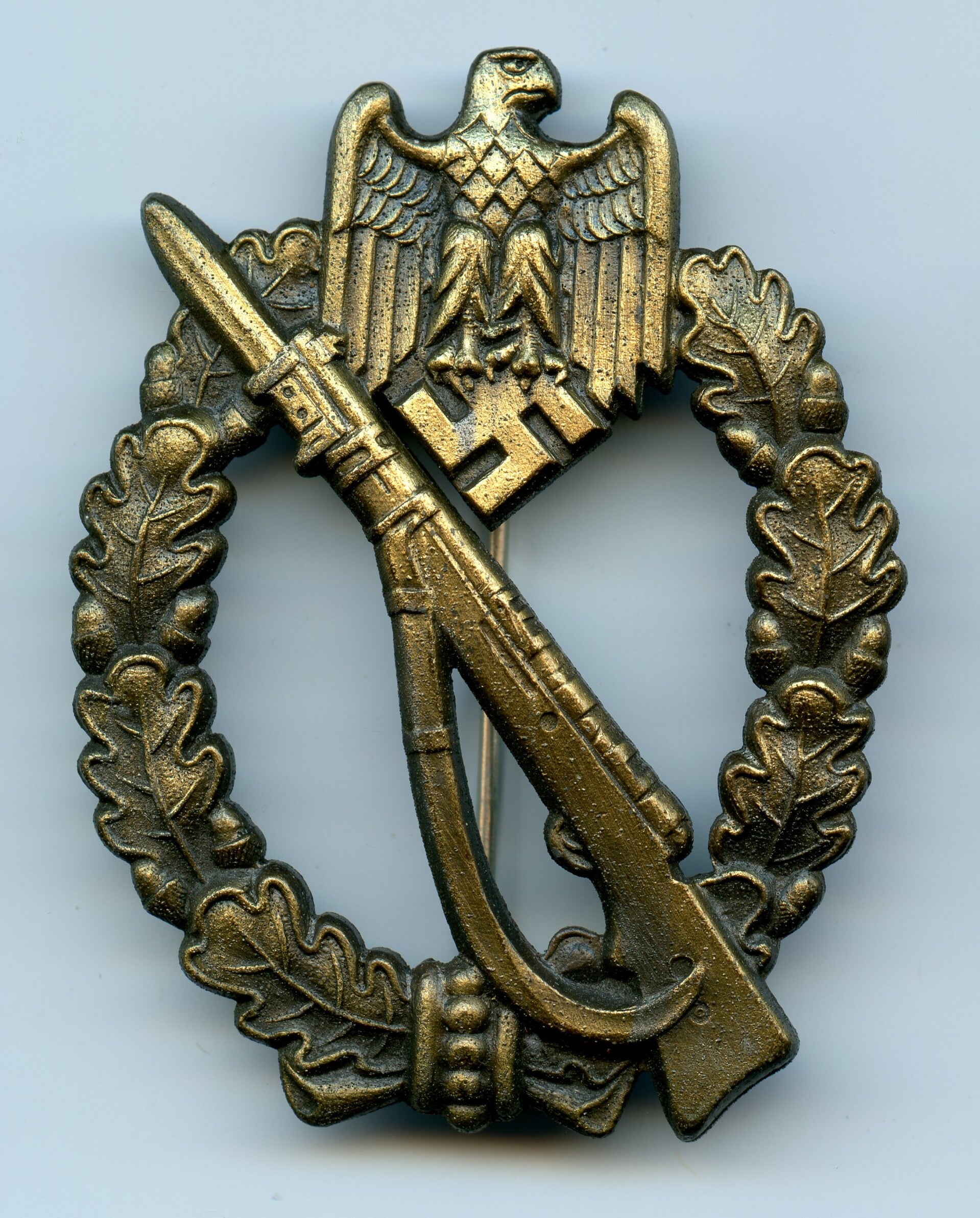 Infantry Assault Badge in Bronze by Josef Feix & Söhne "JFS"
