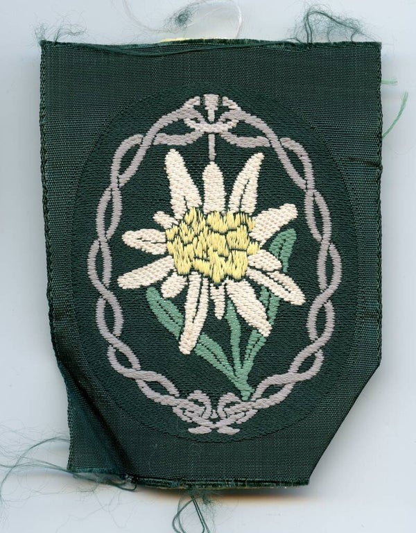 "BeVo" Mountain Trooper Edelweiss Sleeve Badge