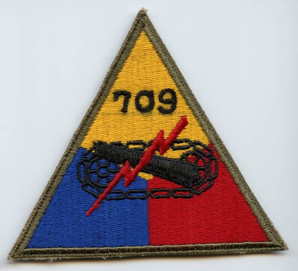 WW2 709th Tank Battalion Patch