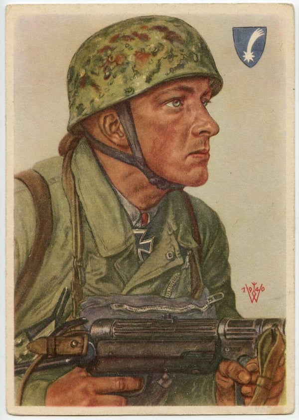 Willrich Postcard 'Feldwebel Arpke'