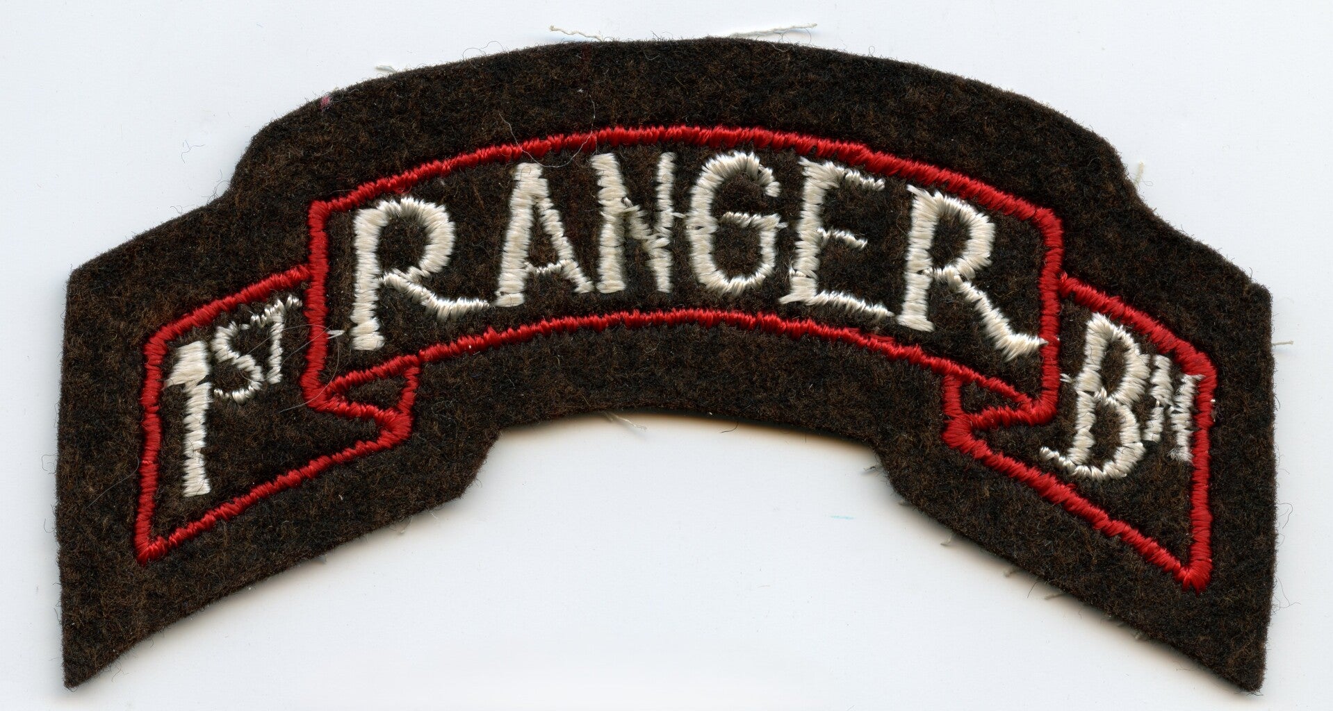 WW2 1st Ranger Battalion Scroll Patch