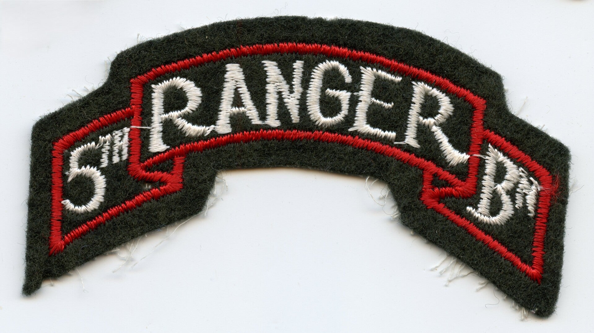 WW2 5th Ranger Battalion Scroll Patch