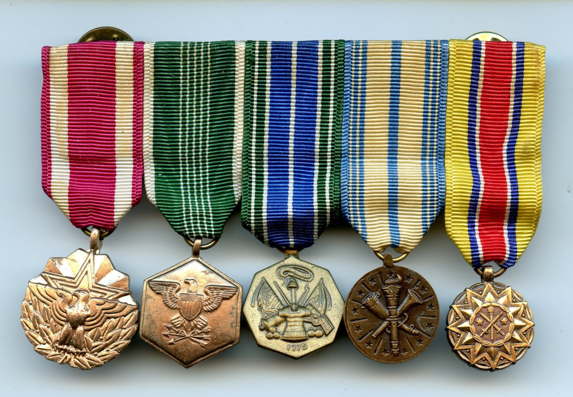 Modern Era US Army Mini Medal Bar