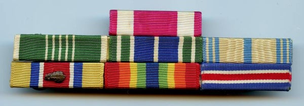 Modern Era US 7 Piece Ribbon Bar Set
